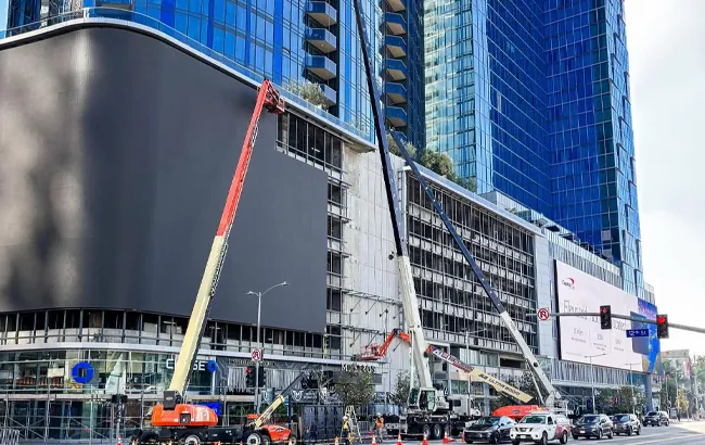 CIRCA Los Angeles high-rise structural steel CW Industries Downtown LA