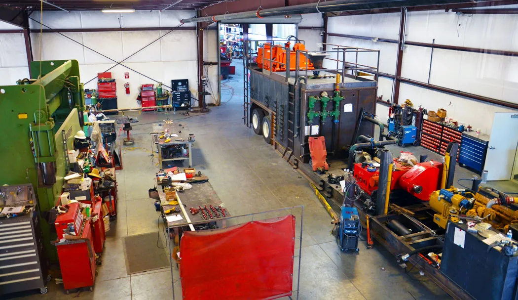 CW Industries Long Beach facility fleet maintenance and repair